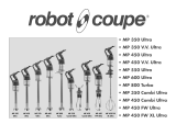 Robot Coupe MP 550 Ultra Operating Instructions Manual