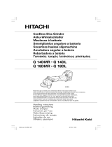 Hitachi G 18DMR Handling Instructions Manual