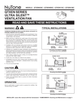 NuTone QTXEN050C Instructions Manual