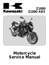 Kawasaki Z1000 User manual