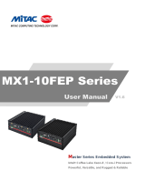 MiTAC MX1-10FEP-C246 User manual