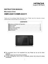 Hitachi HMR-D2011 User manual