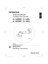 Hitachi G 18DL User manual