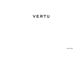 Vertu Signature RM-266V Quick Manual
