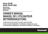 Kawasaki Ninja ZX-6R ABS Owner's manual