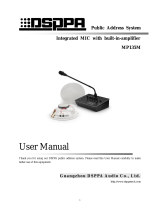 DSPPA MP135M User manual