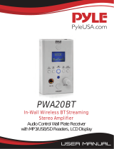 Pyle PWA20BT.5 User manual
