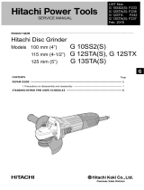 Hitachi G 10SS2(S) User manual
