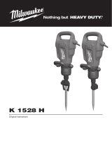 Milwaukee K 1528 H Original Instructions Manual