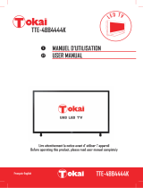 Tokai TTE-48B4444K User manual