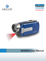 Minolta MN80NV User manual