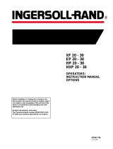 Ingersoll-Rand XF 30 Operator's Instruction Manual