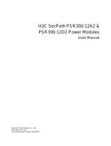 H3C SecPath PSR300-12A2 User manual
