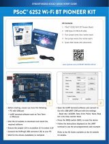 Cypress Semiconductor PSOC 62S2 Wi-Fi BT PIONEER KIT Quick start guide