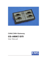 EMS CG­ARM7/GTI HS/LS User manual