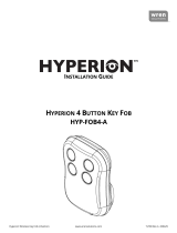 Wren HYPERION HYP-FOB4-A Installation guide