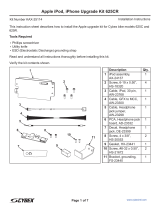 CYBEX KAX-25114 Installation Instructions Manual