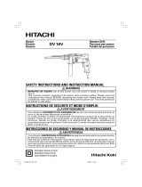 Hitachi DV16V User manual