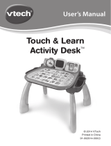 VTech Touch & Learn Activity Desk User manual