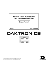 Daktronics BA-2008 Display Manual