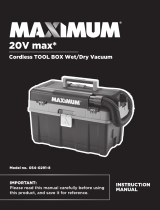 Maximum 054-0291-8 User manual