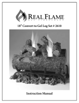 Real Flame 2610 User manual