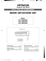 Hitachi RAS-10NHZ4(H) User manual