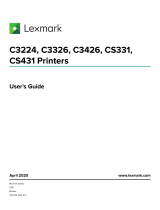 Lexmark C3224 User manual