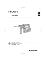 Hitachi DH 36DBL User manual
