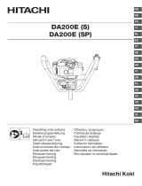 Hitachi DA200E(S) User manual