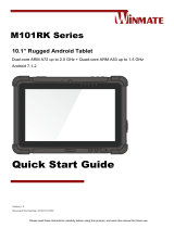 Winmate M101RK Series Quick start guide