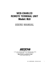 M-system DL8 Series User manual