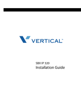 Vertical SBX IP 320 Installation guide