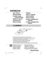 Hitachi G23MRUA User manual