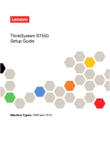 Lenovo ThinkSystem ST550 Setup Manual