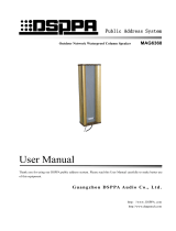 DSPPA MAG6368 User manual