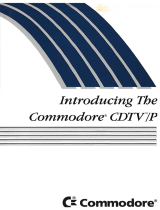 Commodore CDTV/P User manual