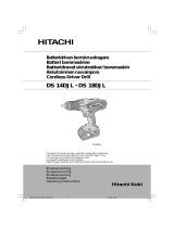 Hitachi DS18DJL User manual