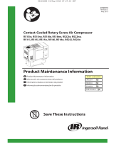 Ingersoll-Rand RS11i Product Maintenance Information