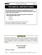 Aerco SWDW-68 Technical Instructions