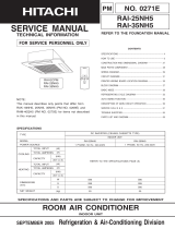 Hitachi RAI-35NH5 User manual