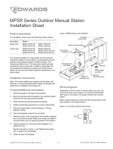 EDWARDS MPSR Pull Station Installation guide