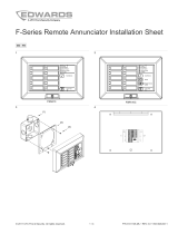 EDWARDS F-Series Remote Annunciator Installation guide