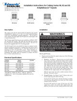 Edwards Signaling90, 92 and 95 Series