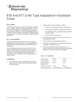 EDWARDS 876 and 877 Installation guide