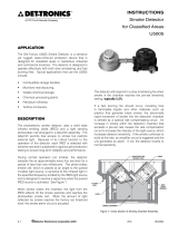 UTC Fire and Security DET-TRONICS U5005 Operating instructions