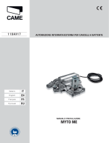 CAME MYTO ME Installation guide