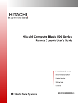 Hitachi Compute Blade 500 Series Remote Console Users Manual