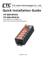 CTC Union ITP-800-8PHE24 Quick Installation Manual
