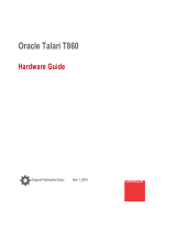 Oracle Talari T860 User manual